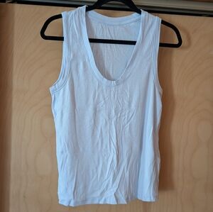 a new day Classic Baby Blue Scoop Neck Tank Top - Women